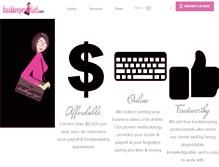 Tablet Screenshot of bookkeepergirl.com